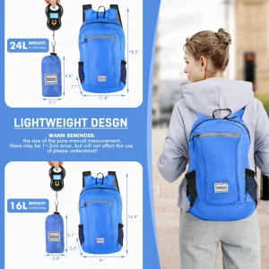 16L Hiking Backpack - Lightweight, Secure, and Versatile!