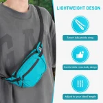 Large Capacity Waist Bag with Bonus Bag - Perfect for Outdoor Enthusiasts!