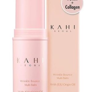 KAHI Wrinkle Bounce Multi Balm Stick | PDRN Collagen Wrinkle Stick | Korean Skin Care |All-in-One Hydrating Lip Balm Eye Cream Neck Cream Make Up Base & Face Mist Moisture Balm : Beauty & Personal Care