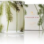 Thymes Frasier Fir Pine Needle Candle – Holiday Candles for Home Scented with Notes of Crisp Siberian Fir, Cedarwood & Sandalwood – Christmas Decor – Christmas Gifts for Women & Men (6.5 oz) : Home & Kitchen