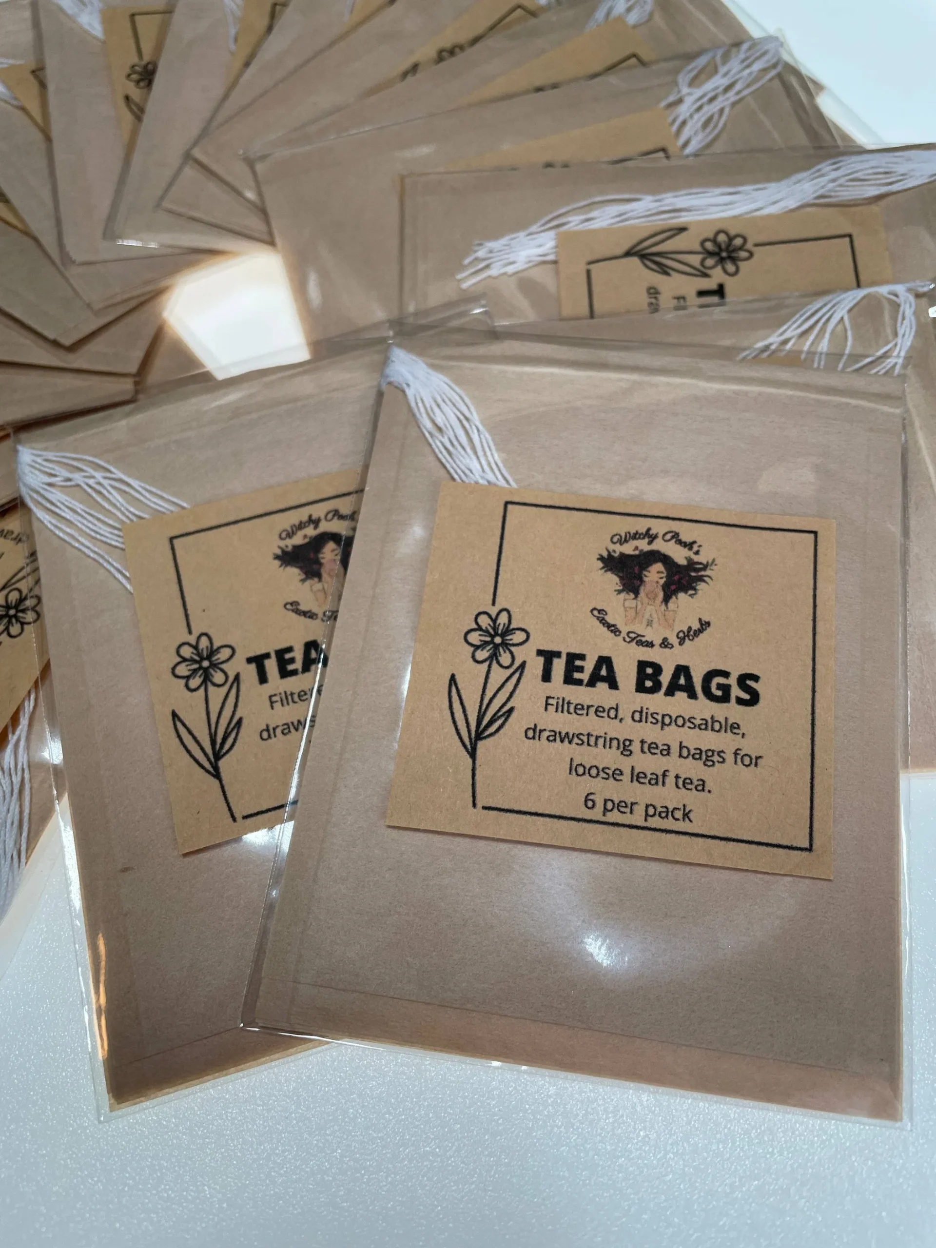 Tea Bags Disposable 6pk - Image 2