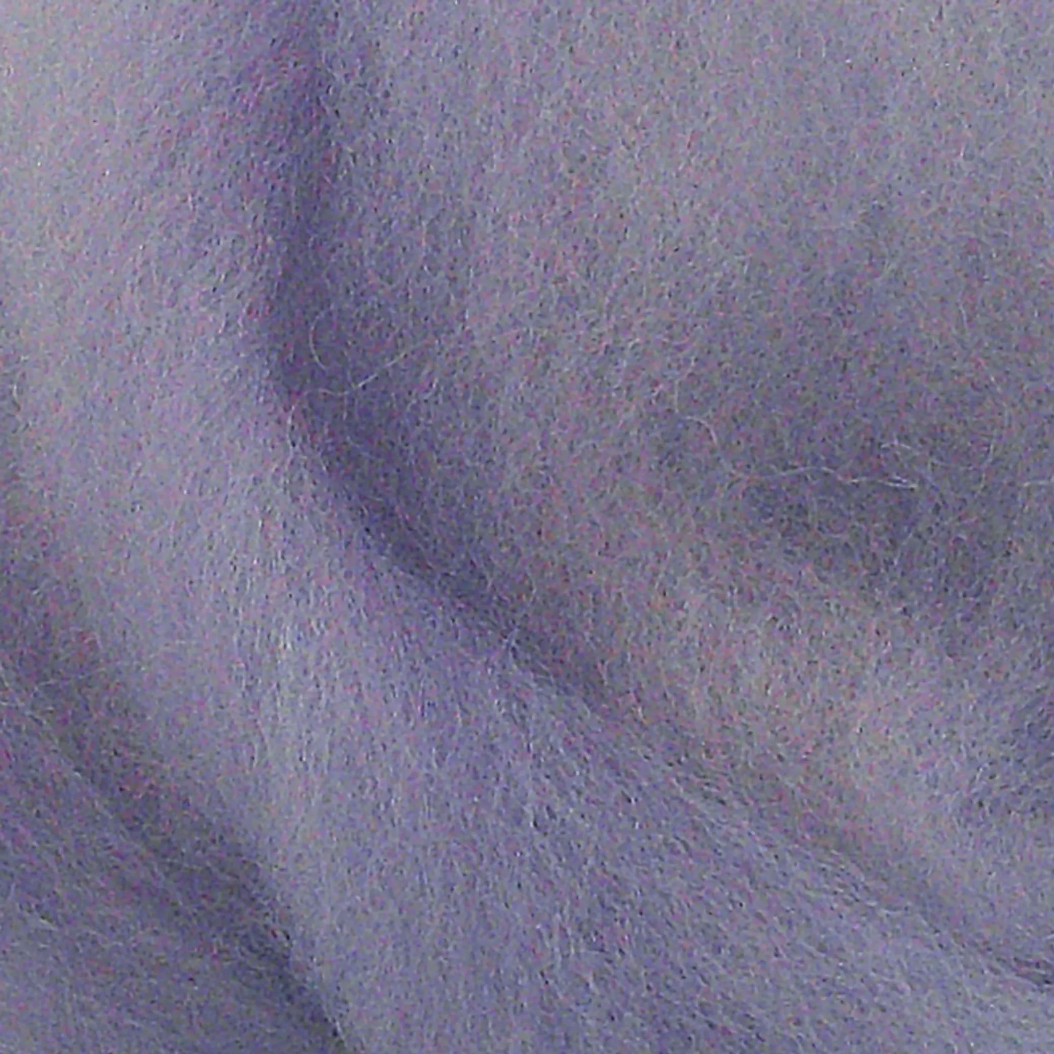 New Love - Hand Dyed Purple Fiber Roving - 0.17 oz / 5 g - Falkland Wool - Image 3