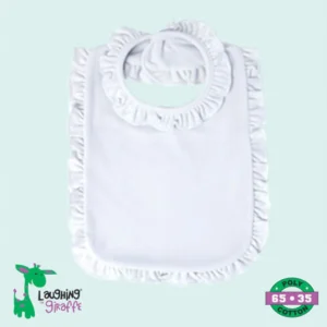 The Laughing Giraffe Baby Ruffles Bib