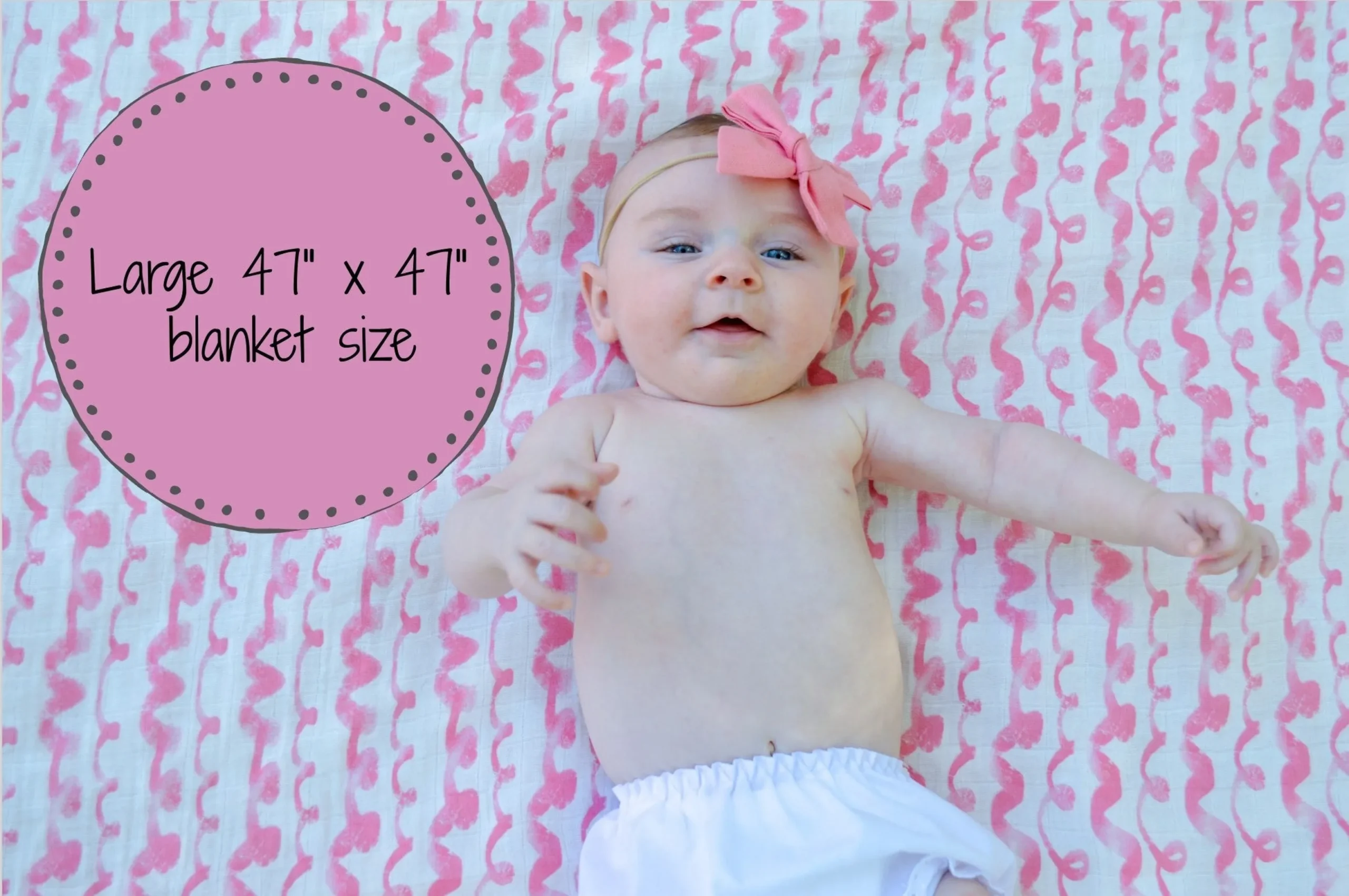 On Wednesdays We Wear Pink Swaddle - Image 3