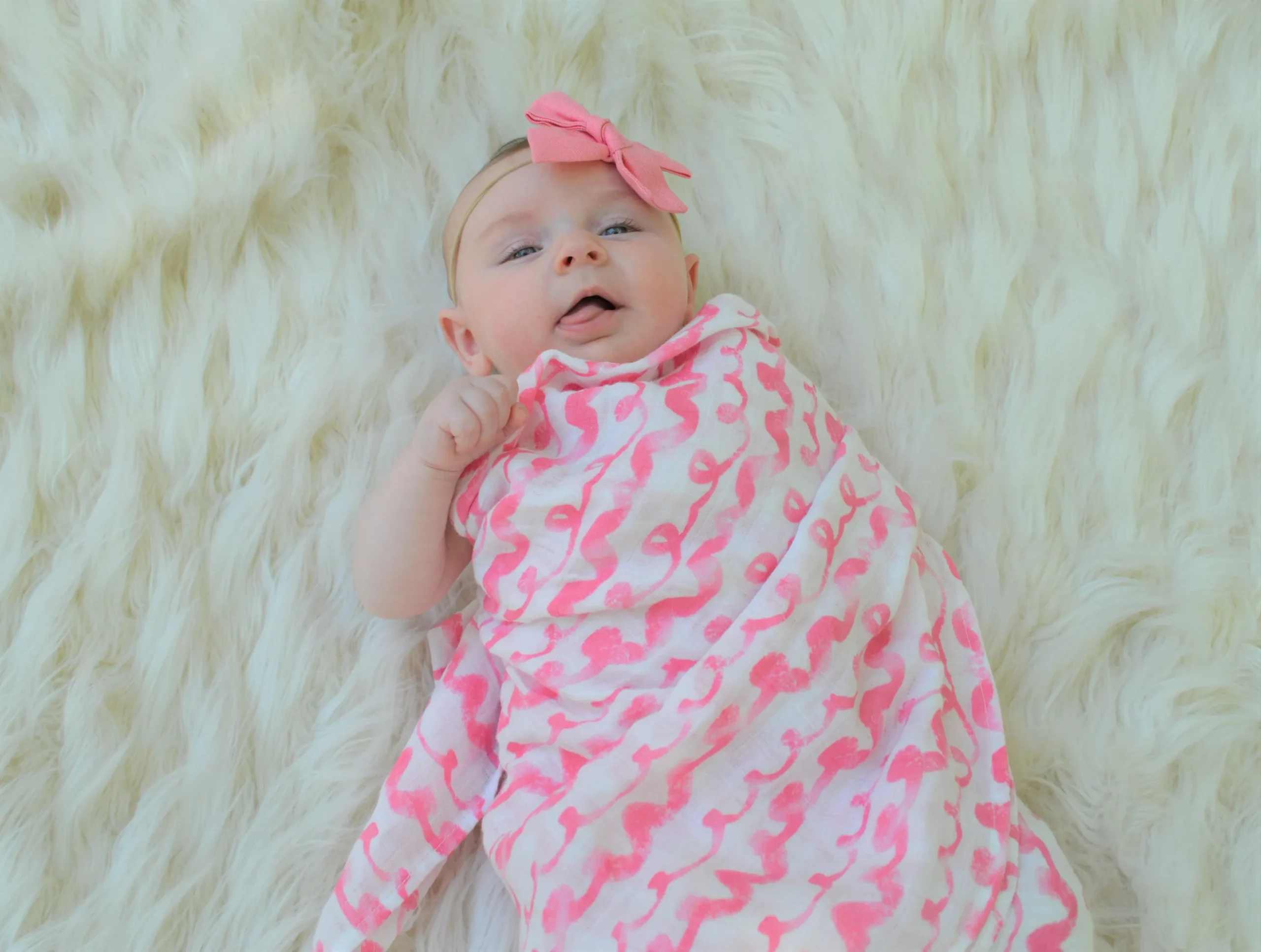 On Wednesdays We Wear Pink Swaddle - Image 4