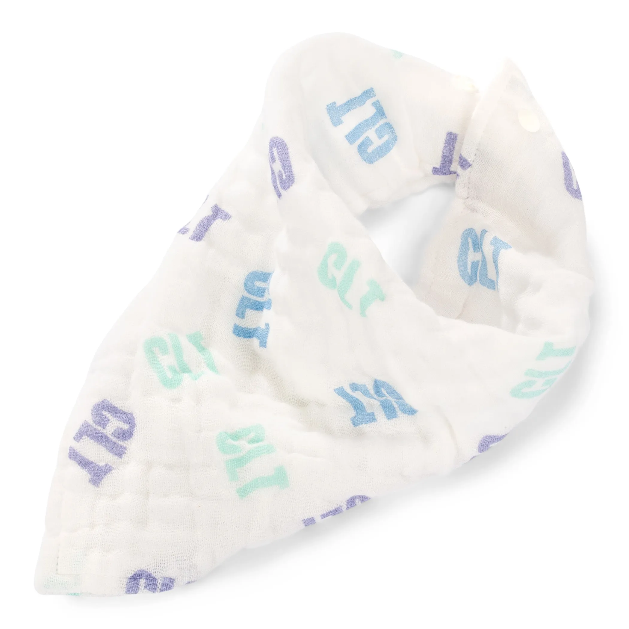 1165-788934147468.0.td_size_1 CLT - Charlotte, NC Muslin Cotton Bib - Image 1