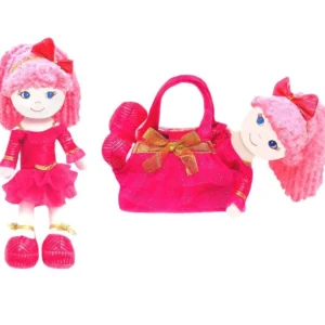 Leila Dancer Rag Doll With Purse
