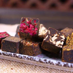 Premium Brown Sugar Cubes with flowers & fruit (3 choices)
