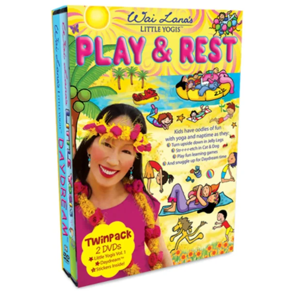 Children's Yoga Play & Rest DVD Twin Pack