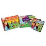 Children's Yoga DVD, CD, Activity Book & Game Cards Kit