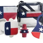 Refresh-A-Baby Feeding Essentials Kit Includes: Universal Bottle Top Adaptor Resealable Container Silicone Bib Clear Travel Bag (Texas)