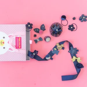 Blue Hair Accessories Gift Box (18 pieces/ Gift Set)