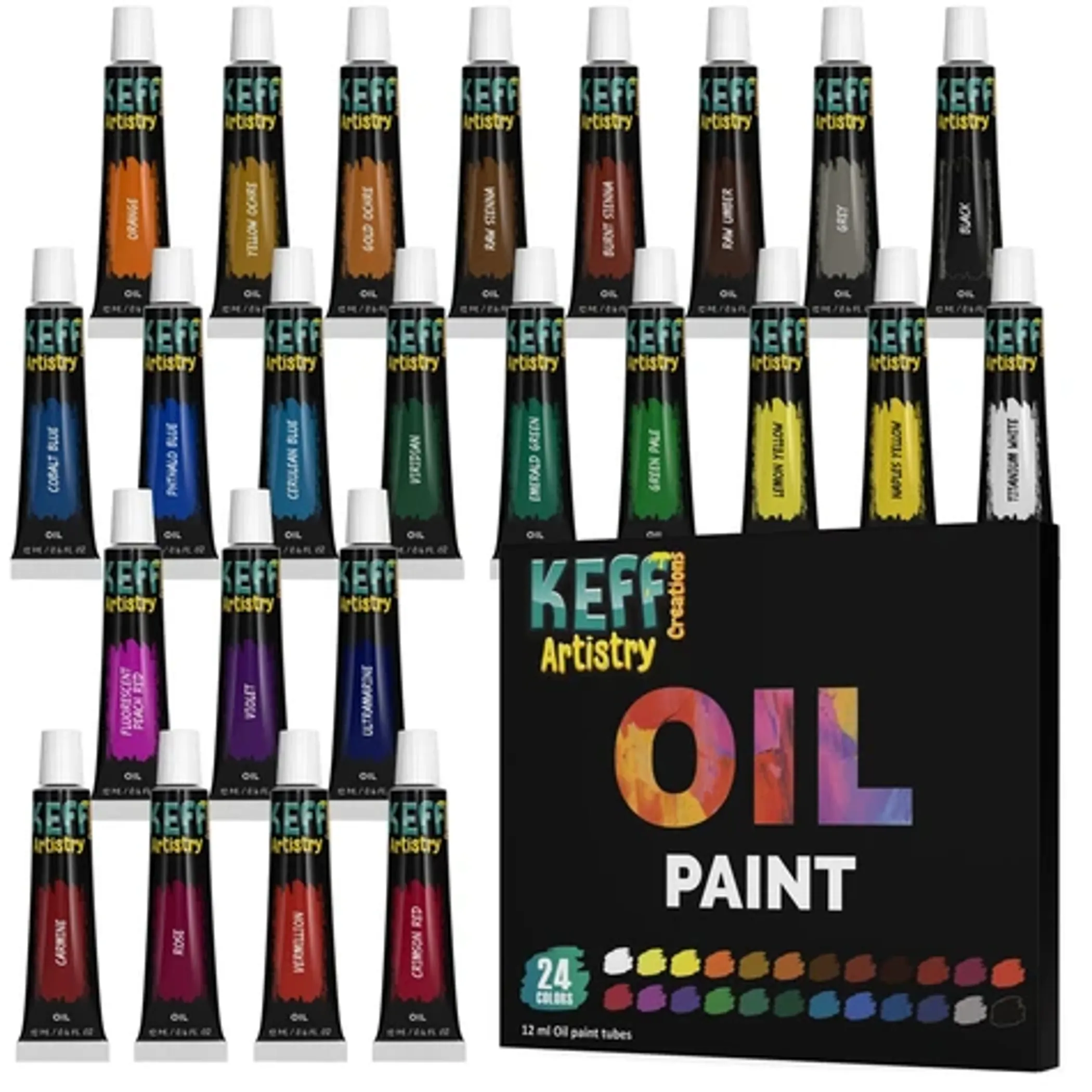 850012127352.0.td_size_1 Artist Oil Paint Set - Image 1