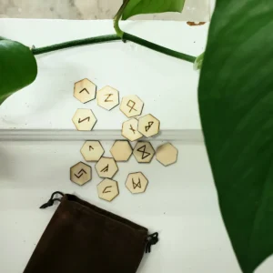 Wood Engraved Rune Set