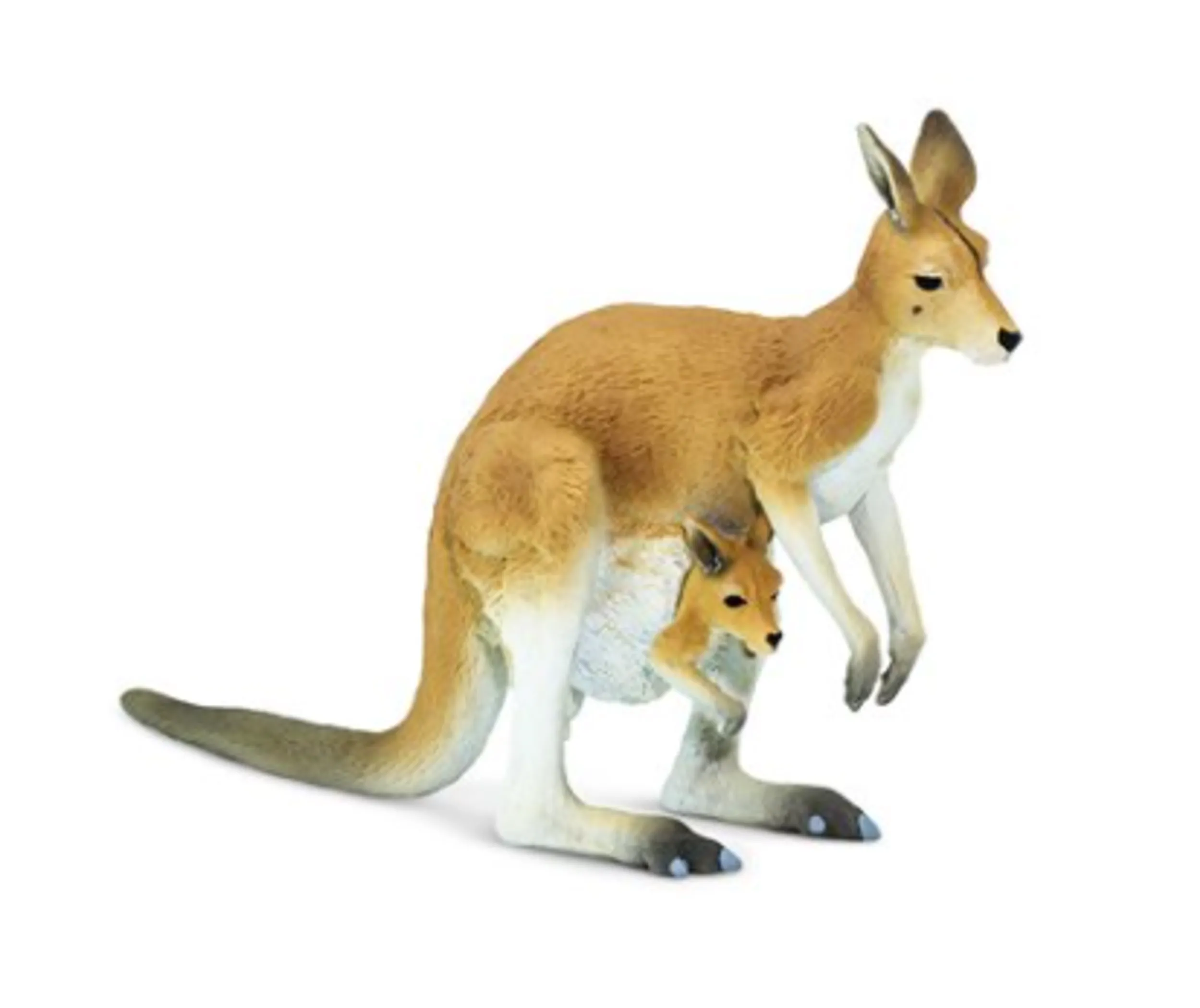 95866002299.0.td_size_1 Kangaroo With Joey Figurine - Image 1