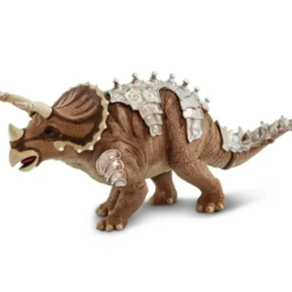 Armored Triceratops Figurine