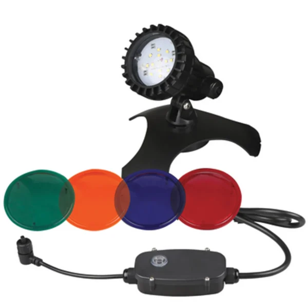 Led Pond Light With Photosensor & Transformer