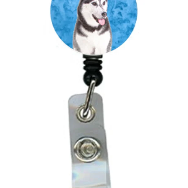Dog Retractable Badge Reel
