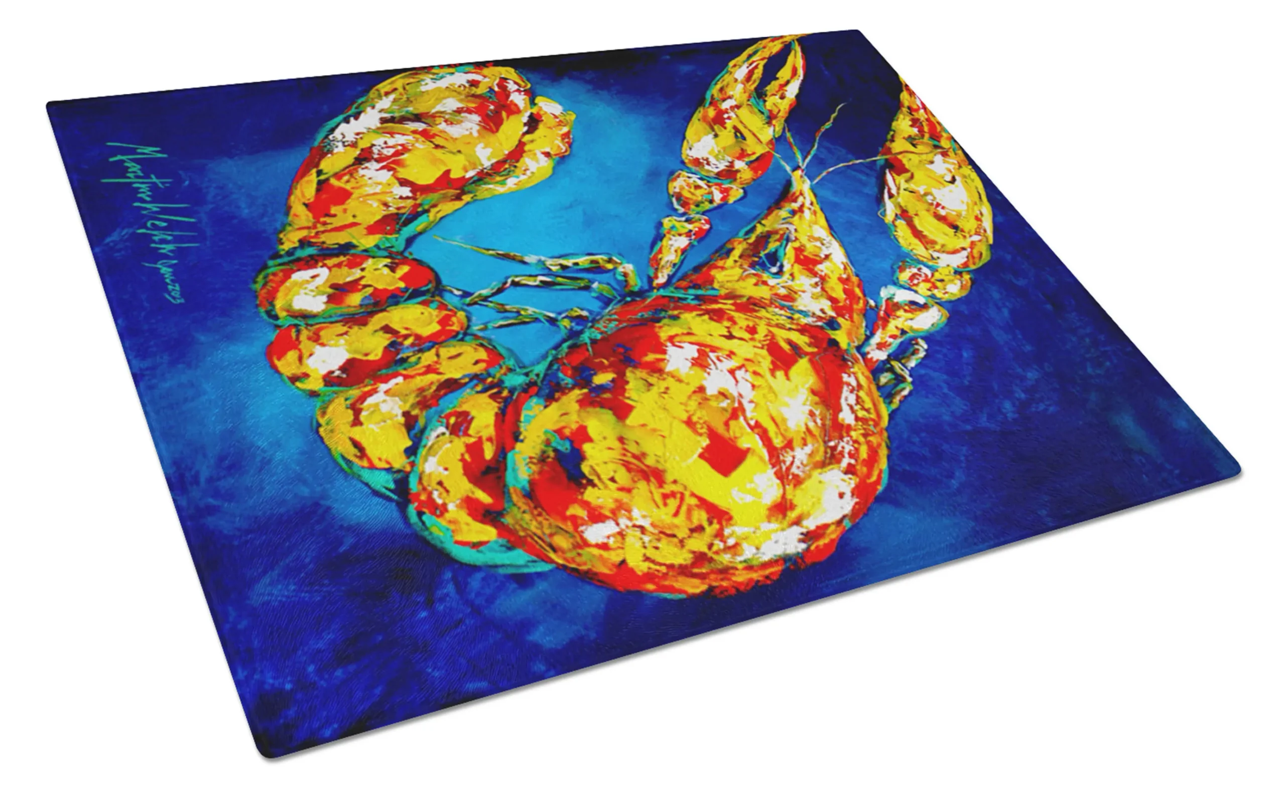 615872938056.0.td_size_1 Shellfish Glass Cutting Board Large - Image 1
