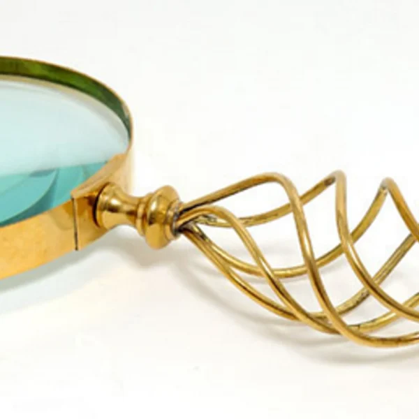 Regal Nautical-Styled Magnifier in Wooden Box- 5 Inches