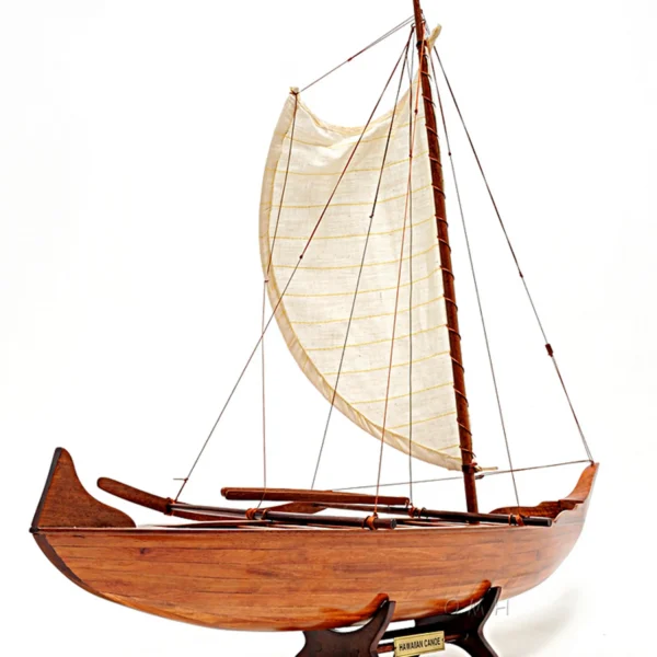 Hawaiian Outrigger Canoe Model
