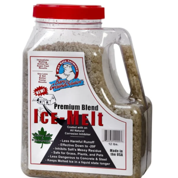 12lb Jug Bare Ground Coated Granular Ice Melt