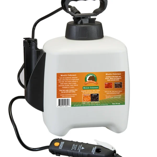 Just Scentsational Black Bark Mulch Colorant Preloaded in Gallon Pump Sprayer