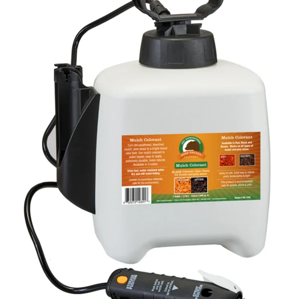Just Scentsational Brown Bark Mulch Colorant Preloaded in Gallon Pump Sprayer