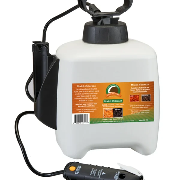 Just Scentsational Red Bark Mulch Colorant Preloaded in Gallon pump Sprayer