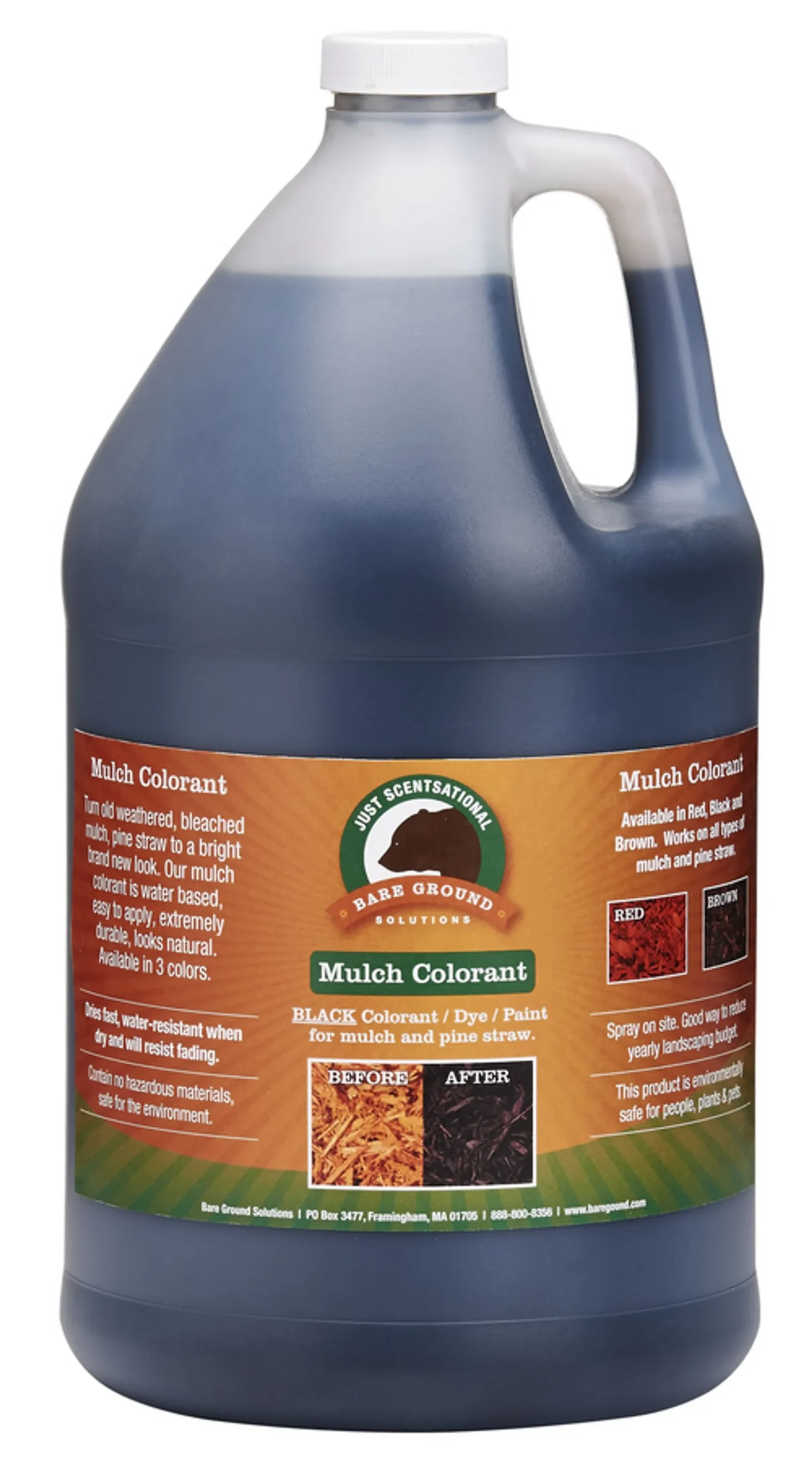 632272123585.0.td_size_1 Just Scentsational Black Bark Mulch Colorant Gallon - Image 1