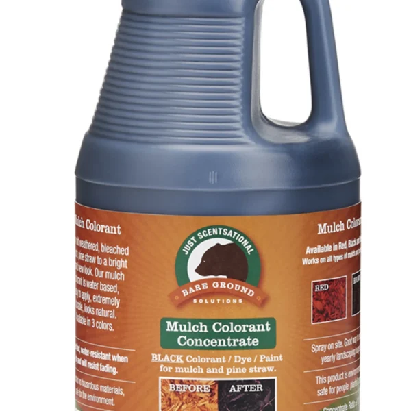 Just Scentsational Black Bark Mulch Colorant Concentrate Half Gallon