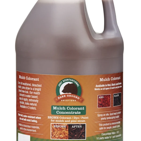 Just Scentsational Brown Bark Mulch Colorant Concentrate Gallon
