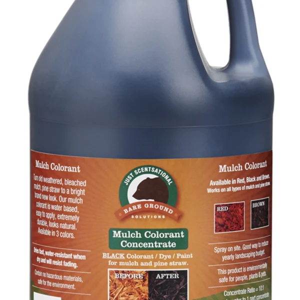 Just Scentsational Black Bark Mulch Colorant Concentrate Gallon