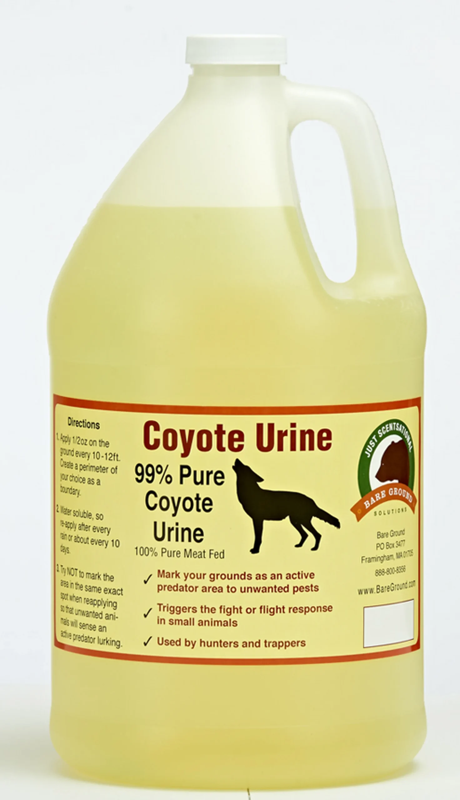 632272161648.0.td_size_1 Just Scentsational Coyote Urine Predator Scent Gallon - Image 1
