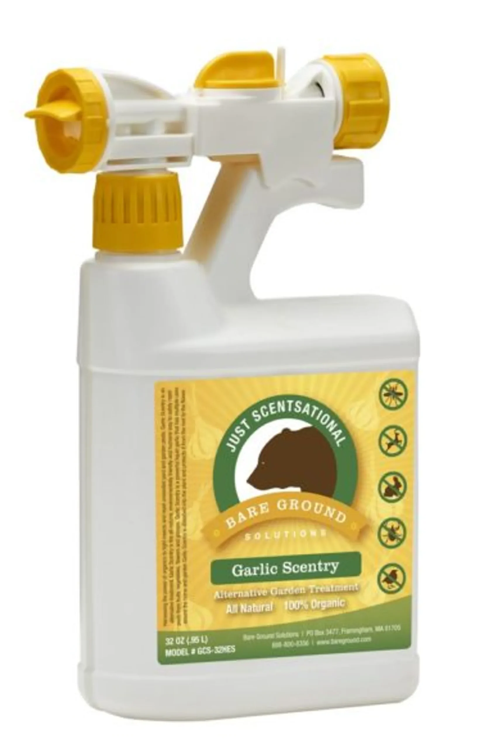 632272218205.0.td_size_1 Just Scentsational Garlic Scentry Concentrate One Quart with Mixing Hose End Sprayer - Image 1