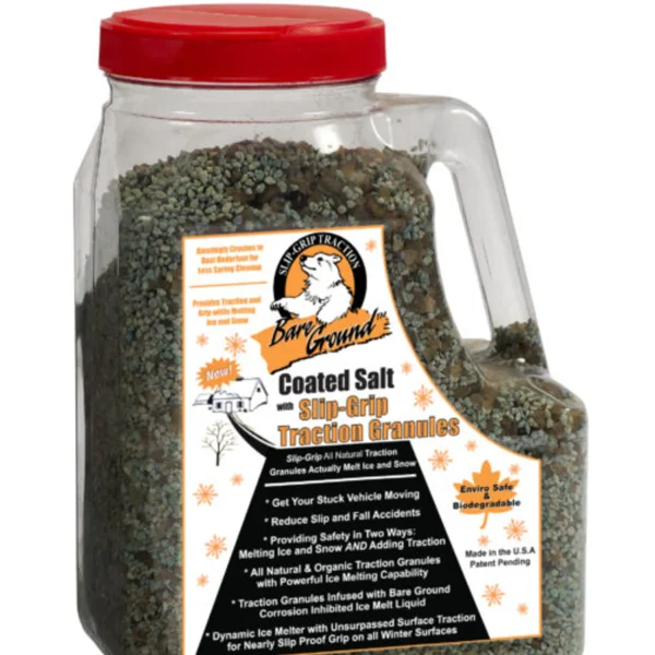 12lb Jug of Bare Ground Coated Granular Ice Melt w/ Infused Traction Granules
