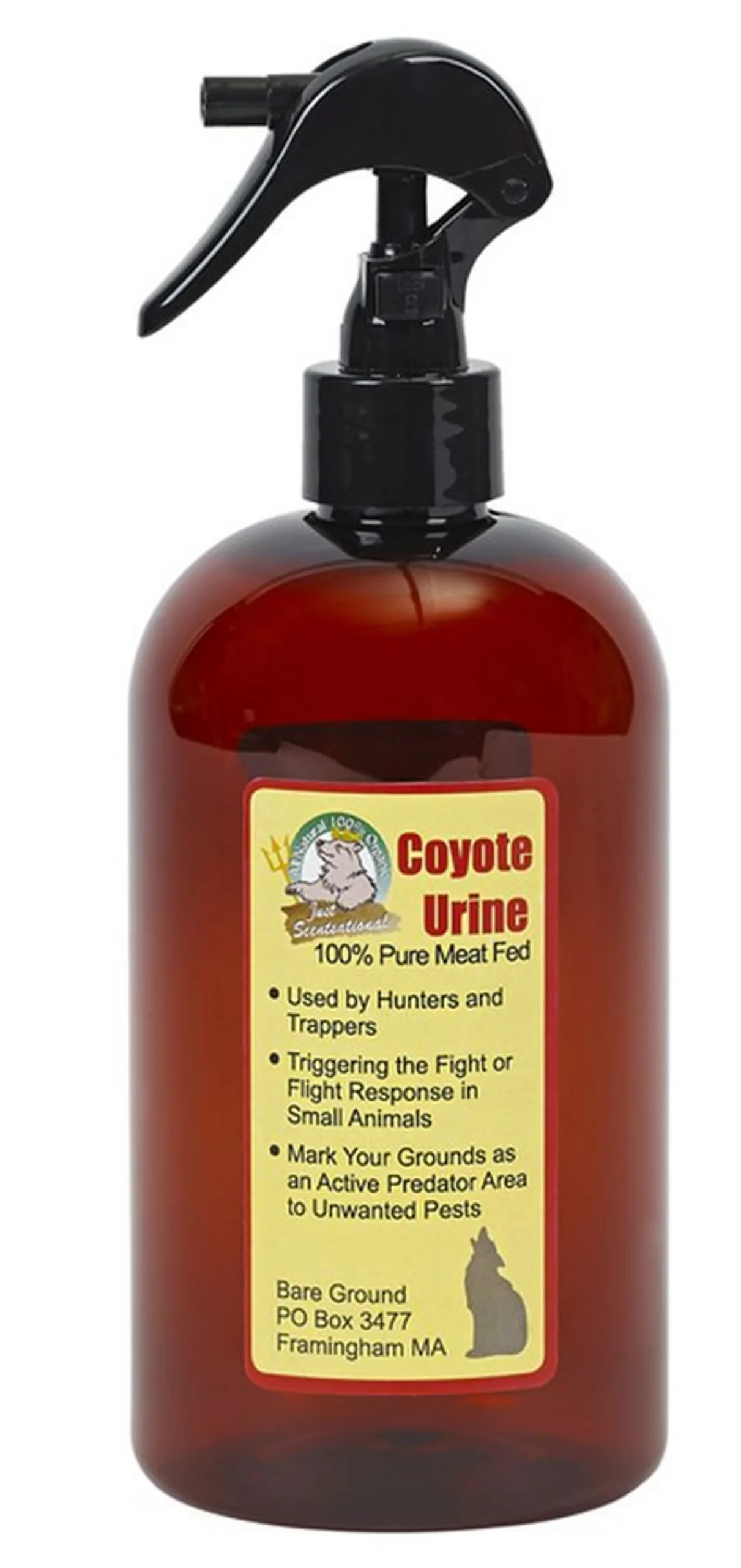 632272431659.0.td_size_1 Just Scentsational Coyote Urine Predator Scent 16 oz in Trigger Sprayer - Image 1