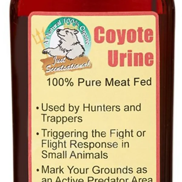 Just Scentsational Coyote Urine Predator Scent 4 oz