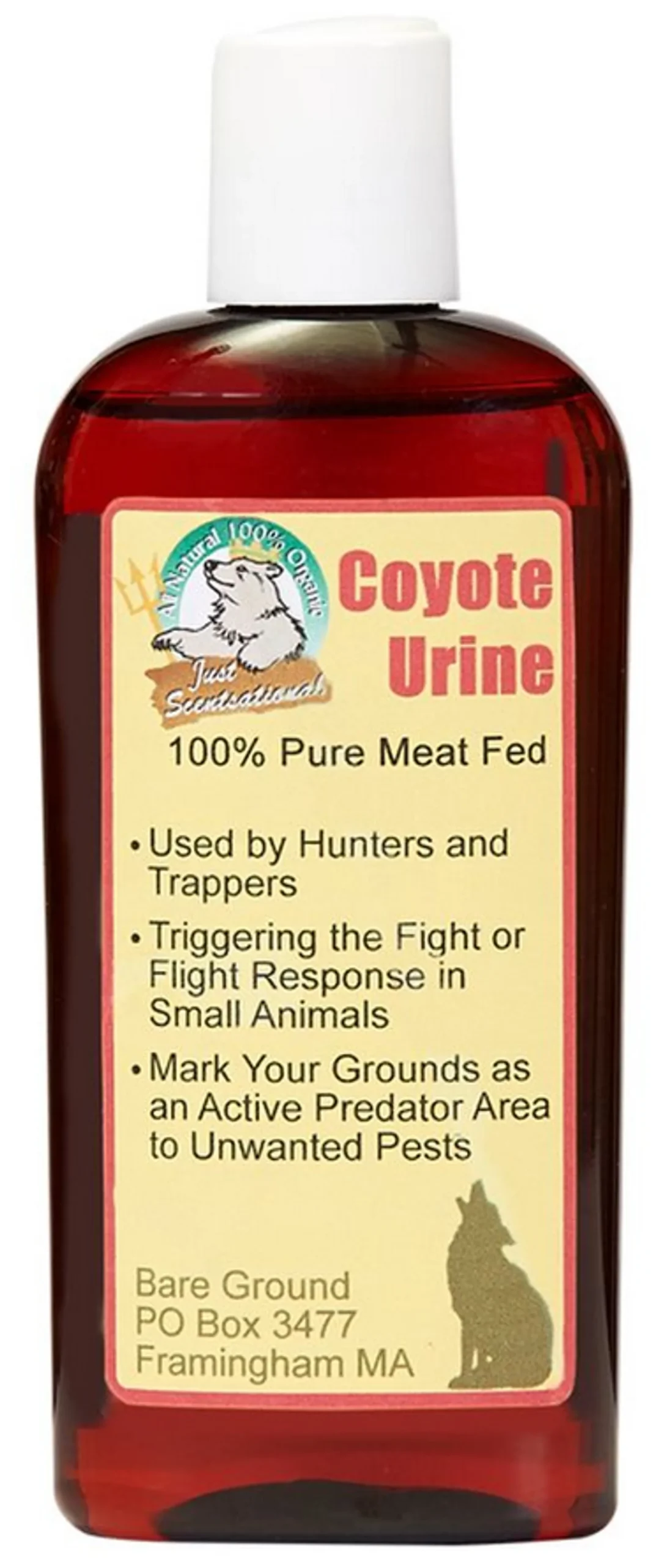 632272444444.0.td_size_1 Just Scentsational Coyote Urine Predator Scent 4 oz - Image 1