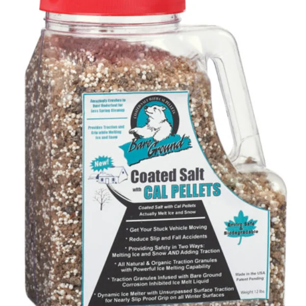 12lb Jug of Bare Ground Coated Granular Blend with Calcium Chloride Pellets