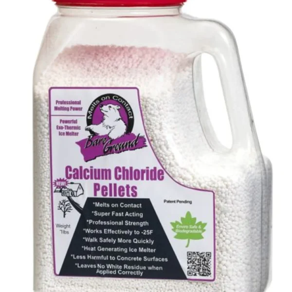 7lb Jug of Bare Ground Calcium Chloride Pellets