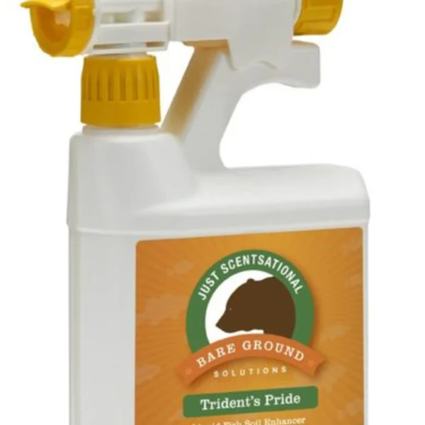 Just Scentsational Tridents Pride Liquid Fish Fertilizer One Quart w/ Hose End Mixing Sprayer