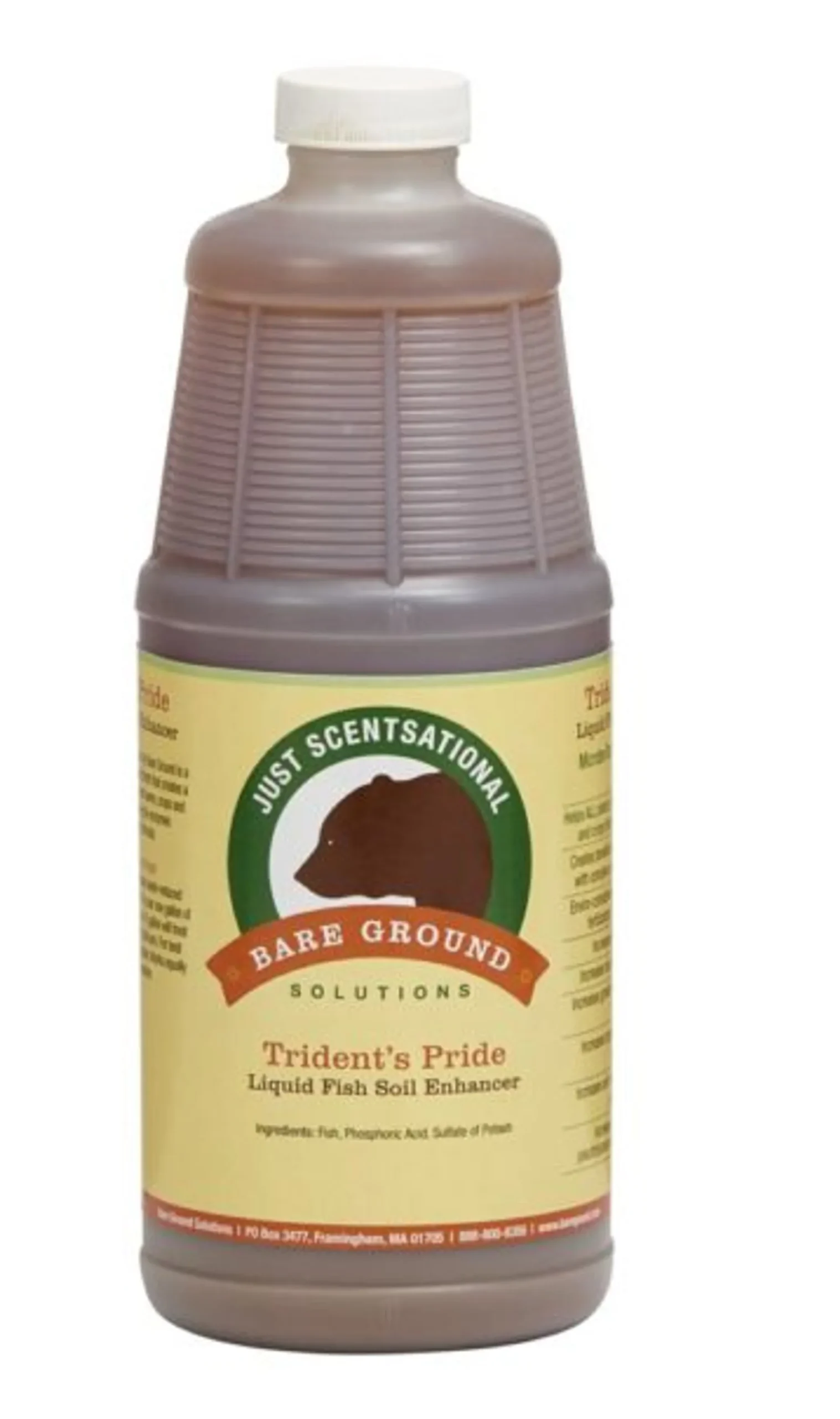 632272600017.0.td_size_1 Just Scentsational Tridents Pride Liquid Fish Fertilizer One Quart - Image 1