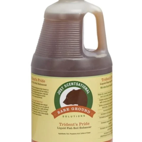 Just Scentsational Tridents Pride Liquid Fish Fertilizer One Half Gallon