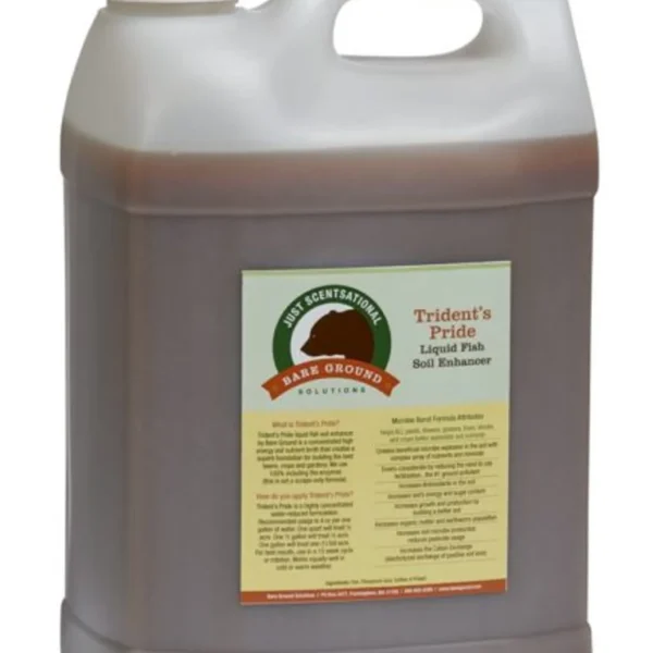 Just Scentsational Tridents Pride Liquid Fish Fertilizer 2.5 Gallon