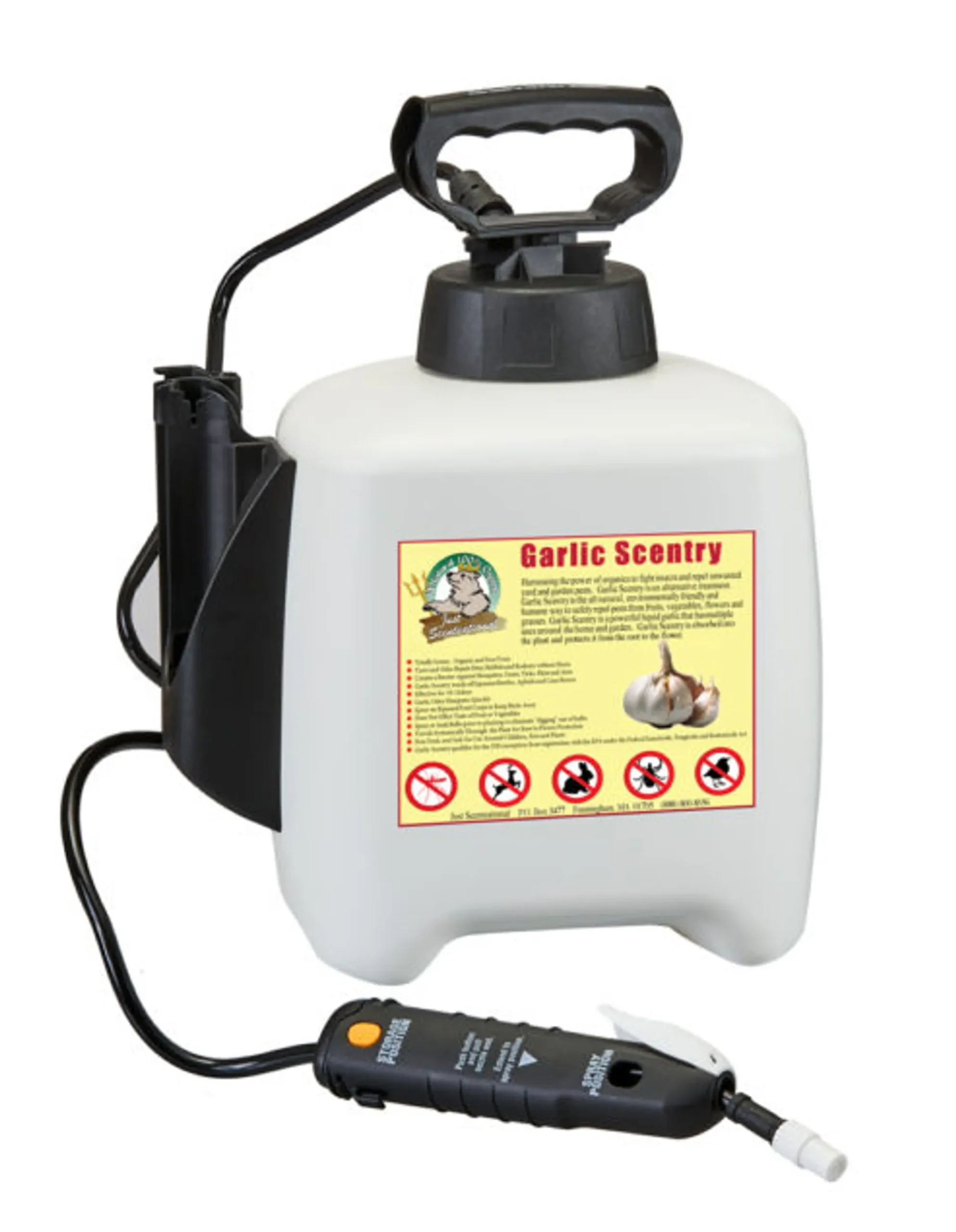 632272611112.0.td_size_1 Just Scentsational Garlic Scentry Gallon Preloaded Pump Sprayer - Image 1