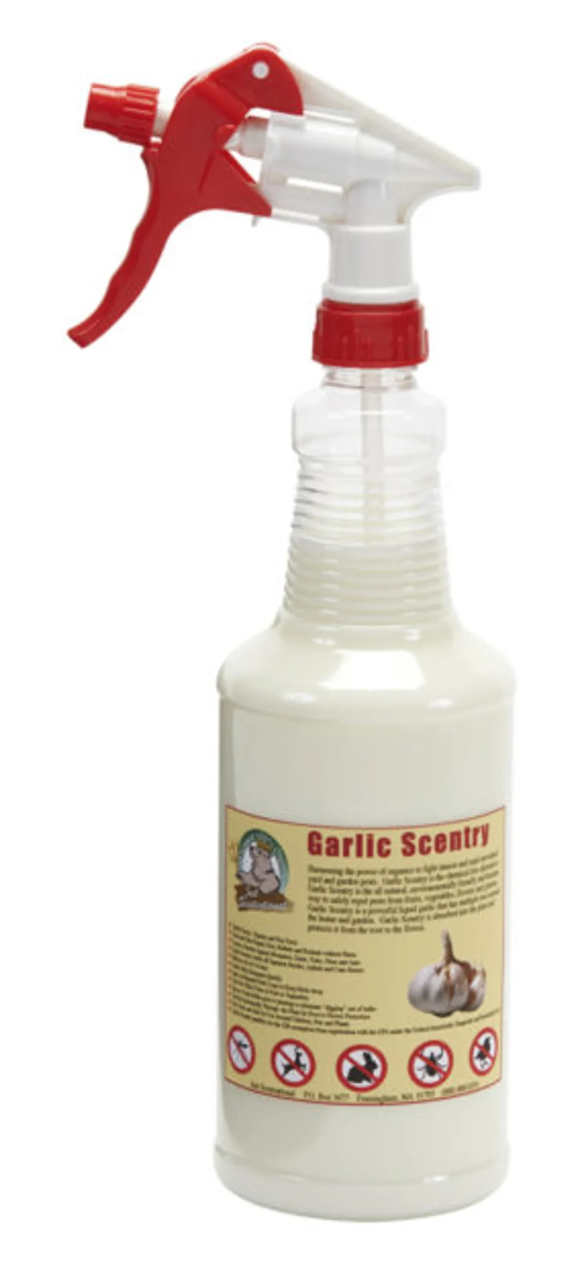 632272611846.0.td_size_1 Just Scentsational Garlic Scentry One Quart Preloaded Trigger Sprayer - Image 1