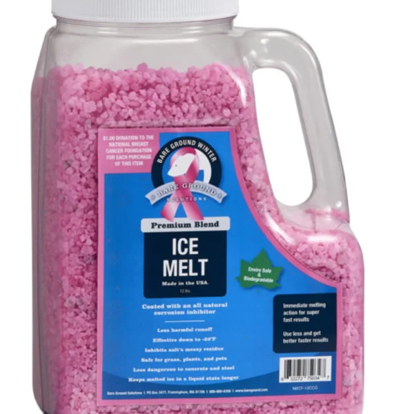 12 lb Shaker Jug of Coated Granular Ice Melt National Breast Cancer Foundation