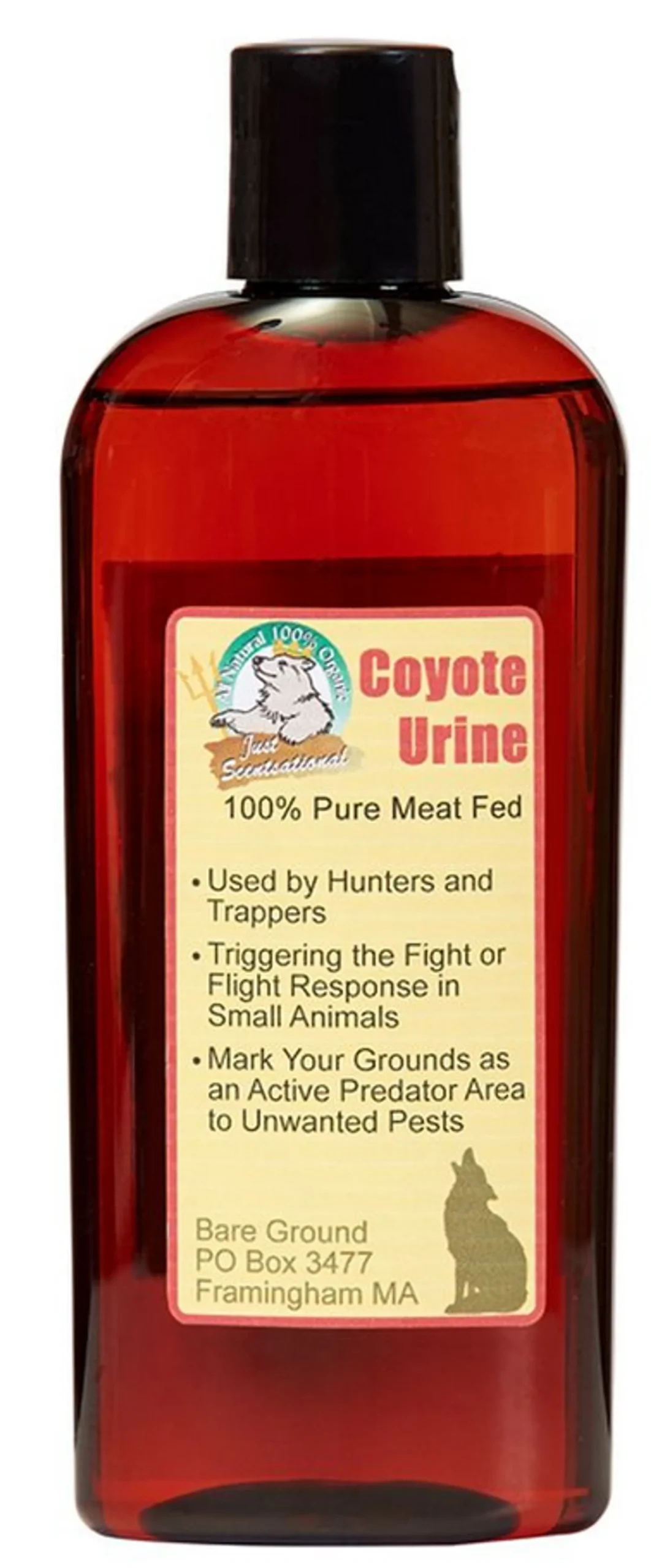 632272888880.0.td_size_1 Just Scentsational Coyote Urine Predator Scent 8 oz - Image 1