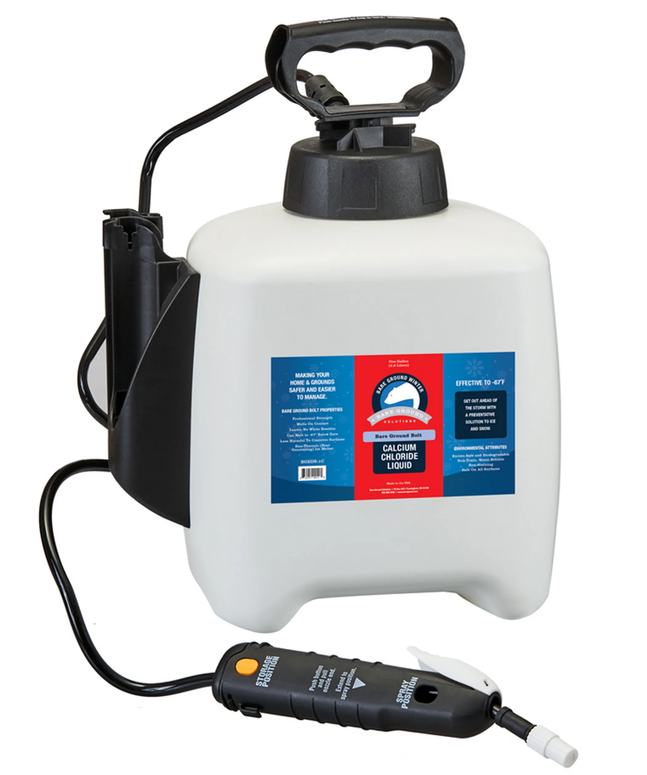 632272991115.0.td_size_1 Bolt Deluxe system w/ pump sprayer and 1 gallon of Bolt Calcium Chloride liquid deicer - Image 1